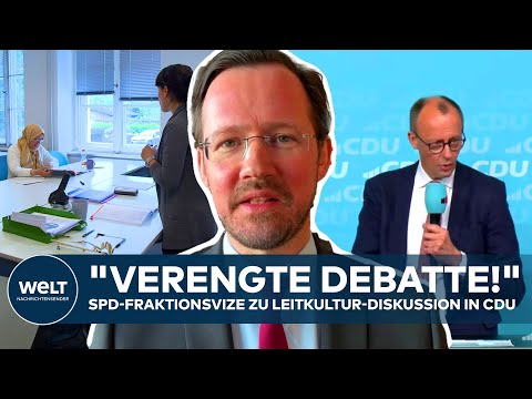 Video Thumbnail: DEUTSCHLAND: "Alter Wein in neuen Schläuchen!" SPD-Fraktionsvize zu CDU-Leitkulturdebatte