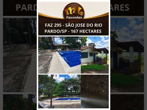 167,9 HECTARES – SÃO JOSÉ DO RIO PARDO/SP ALTA PRODUTIVIDADE PARA CAFÉS ESPECIAIS (FAZ 295)