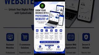 Want a website that actually grows your business?#WebsiteDesign #WebDevelopment #BusinessGrowth