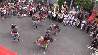 Lluïments a plaça del Convit dels Montcada (04/06/2022)