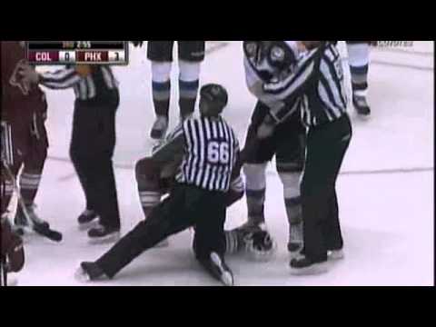 Eric Belanger's odd taunt vs. Avalanche