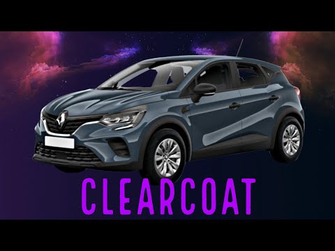 Renault Captur clearcoat