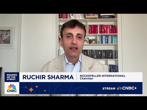 Rockefeller's Ruchir Sharma: The Fed cutting rates while the economy is ok is a recipe for a bubble