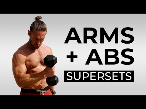 25 Minute Dumbbell Arms & Abs Workout