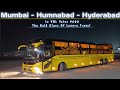Mumbai To Hyderabad VRL Travels Volvo 9600 The Luxurious Bus Journey ️