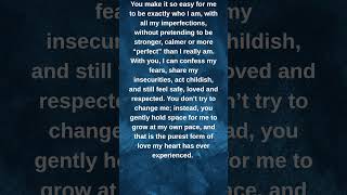 Beautiful love letter #romanticquotes #lovemessages #loveletter #lovequotes