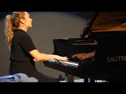 Sarah Margaine en répétition