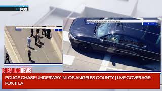 LIVE BREAKING NEWS: Police Chase in Los Angeles County