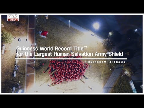 Salvation Army Today - 11.27.2018 - Guinness World Record™ for the Largest Human Shield