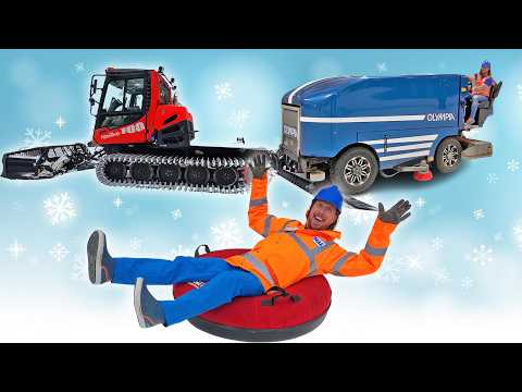 Handyman Hal works in the Snow ❄️ Awesome Winter Vehicles