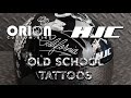 CUSTOM PAINT | HJC Adwatt 1.5 | Painting a bike helmet with old school tattoos