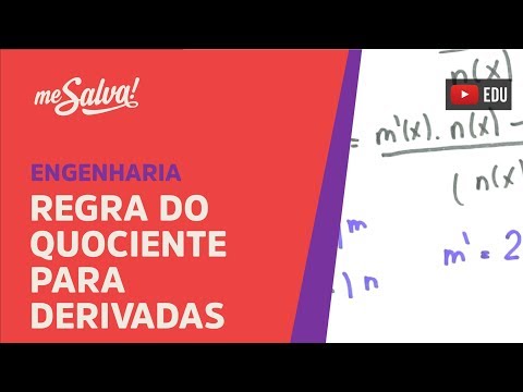 Me Salva! DER09 - Regra do quociente para derivadas