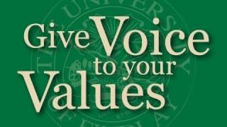 'Give Voice to Your Values' | The University of Findlay