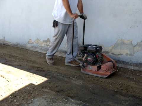 Plate Compactor - 611 Front Premier Stone Project
