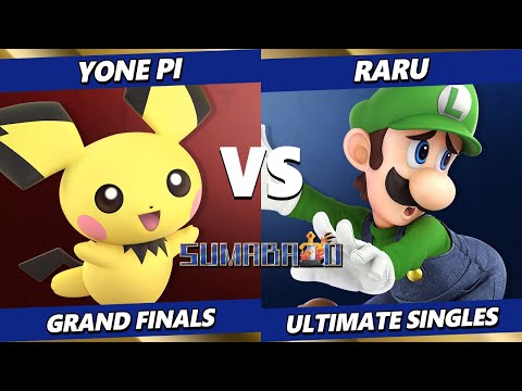 Sumabato 56 GRAND FINALS - Yonr_pi (Pichu) Vs. Raru (Luigi) Smash Ultimate - SSBU