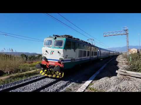 Ferrovia FS/RFI Cosenza - Sibari raro transito treno verde