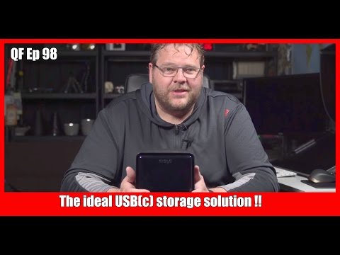 The ideal USB (c) storage solution a review of the DROBO 5C,  QF Ep98