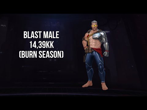 Cable Blast Male ABX 14,39 KK Burn Season/ Marvel Future Fight