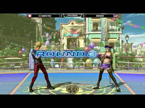 CEO 2017 KOF14 TOP 8 - KCO MARCO POLO vs NERDJOSH
