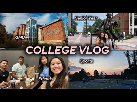 A Day in my Life at George Mason University! COLLEGE VLOG- Fall 2024