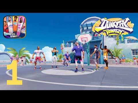 Dunk City Dynasty Gameplay Walkthrough Tutorial (Android, iOS) #1 - YouTube