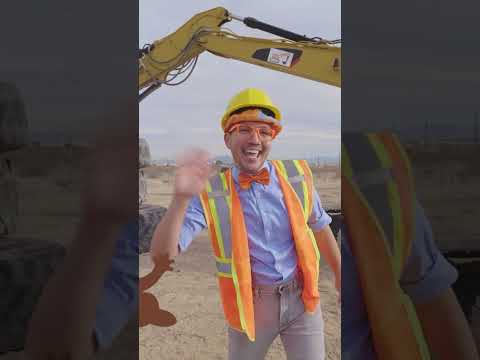Hey Dirt, See Ya LATER! Blippi's an Excavator! 