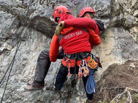 Rocky SAR Via Ferrata RescueTraining
