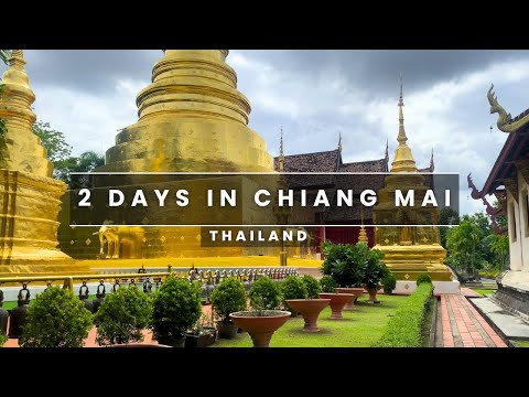 2 dias em Chiang Mai (explorando a cidade histórica e os templos)