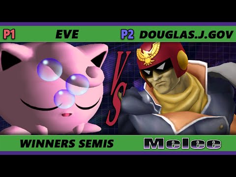 S@X 414 Winners Semis - Douglas.J.Gov (Falcon) Vs. eve (Jigglypuff) Smash Melee - SSBM