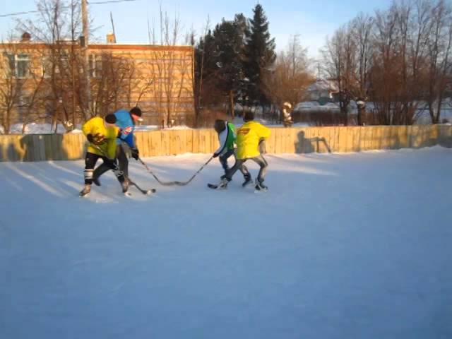 В Бавлинском районе прошел хоккейный матч на кубок сельской школы (фото + видео)