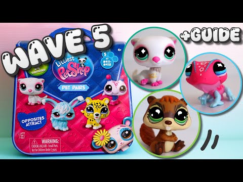 Honest Wave 5 LPS Pet Pairs Unboxing & Review (with codes)