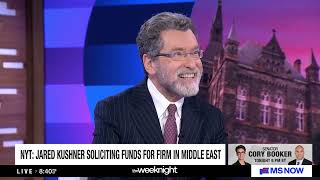 Ethics lawyer yells on MS NOW as Jared Kushner enters 'World Series of corruption'