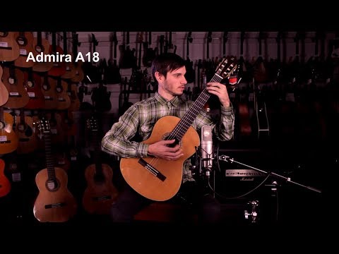 Admira A8 nylon string classical nylon string guitar MADE in SPAIN w Solid Cedar top ARTESAN√çA series image 8
