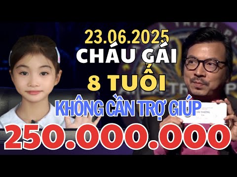 Who Wants To Be A Millionaire 06/23/2025 - Amazing 8 Year Old Girlfriend DOESN'T NEED HELP