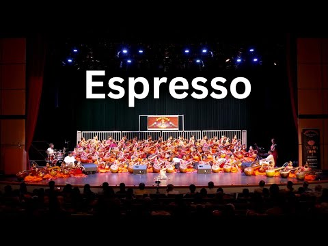 Espresso- Ragam Kapi | Veena Varshini 60 Veena ensemble- Veenalayam School of Music, Canada