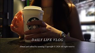 Vlog｜OLの7日間🐩丸の内ランチ🍕,セルフネイル✨,表参道カフェ☕️