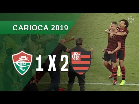 FLUMINENSE 1 X 2 FLAMENGO - GOLS - 27/03 - CAMPEONATO CARIOCA 2019
