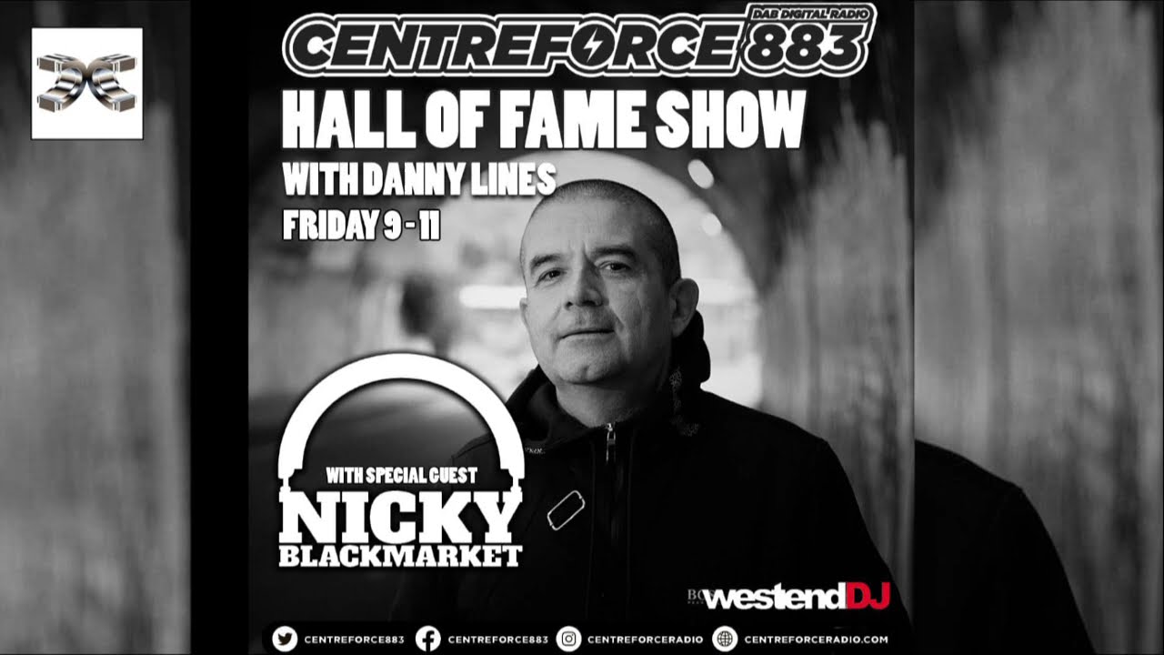 Nicky Blackmarket with Danny Lines & Chalkie White - Oldskool on Centreforce FM - 8th November 2024