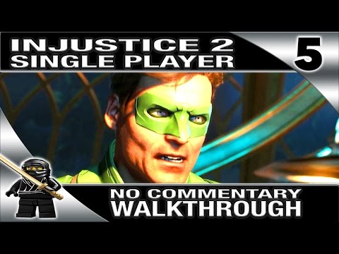 INJUSTICE 2 Walkthrough No Commentary Part 5 Single Player (PS4 Pro 1080P) - Green Lantern