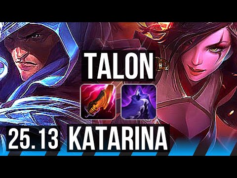 TALON vs KATARINA (MID) | KR Master | 25.13
