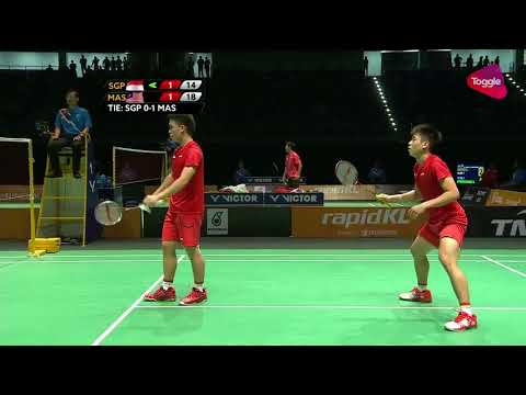 Badminton 29th SEAG 2017 Hee Yong Kai Terry Loh Kean Hean Singapore vs Malaysia Ong Yew Si