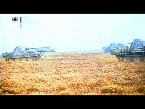 Rare WW2 Combat Film: German Tanks on the Eastern Front