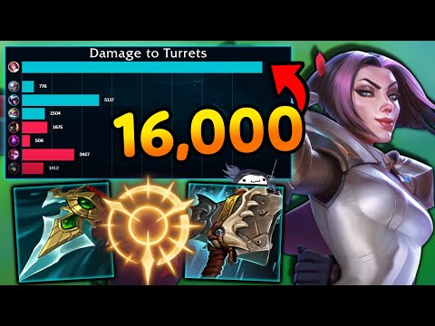Fiora but this New Build makes Towers AND Champions Disappear INSTANTLY (INSANE SPLIT PUSH BUILD!)