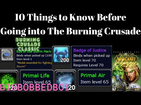 10 Things to Know Before Going into the Burning Crusade | WoW Classic TBC