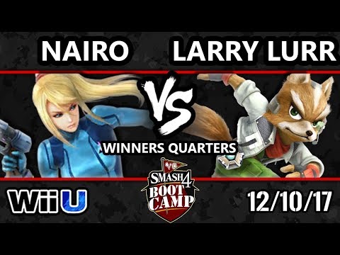 S4BC Smash 4 - MSF | Larry Lurr (Fox) vs NRG | Nairo (ZSS) - WiiU WQF