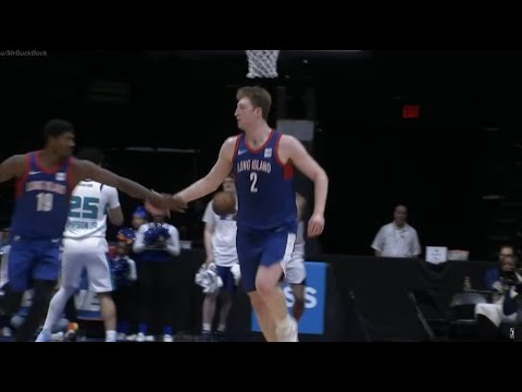 Danny Wolf full highlights vs. Greensboro Swarm - 19 Points, 17 Rebounds, 5 Assists, 1 Steal