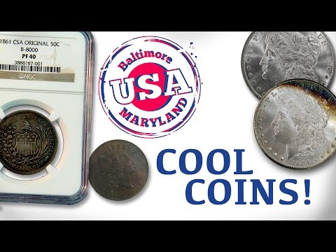 CoinWeek: COOL COINS! Whitman Baltimore Expo March 2015. VIDEO: 6:34.