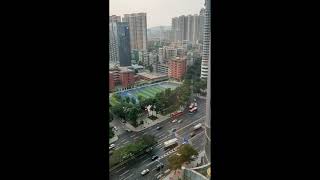 Guangzhou City  View from 21st Floor of Sofitel Hotel  China #Gunagzhou #Sofitel