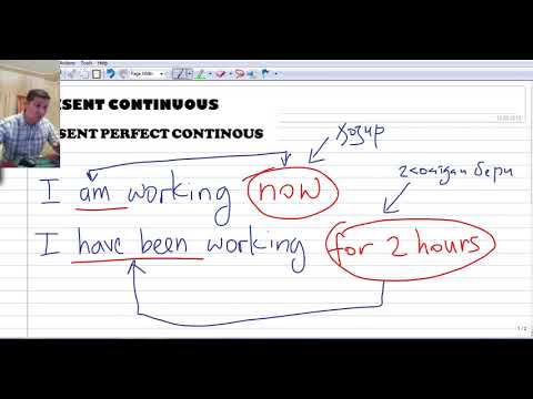 Lesson 42 Present Continuous or Present Perfect Continuous