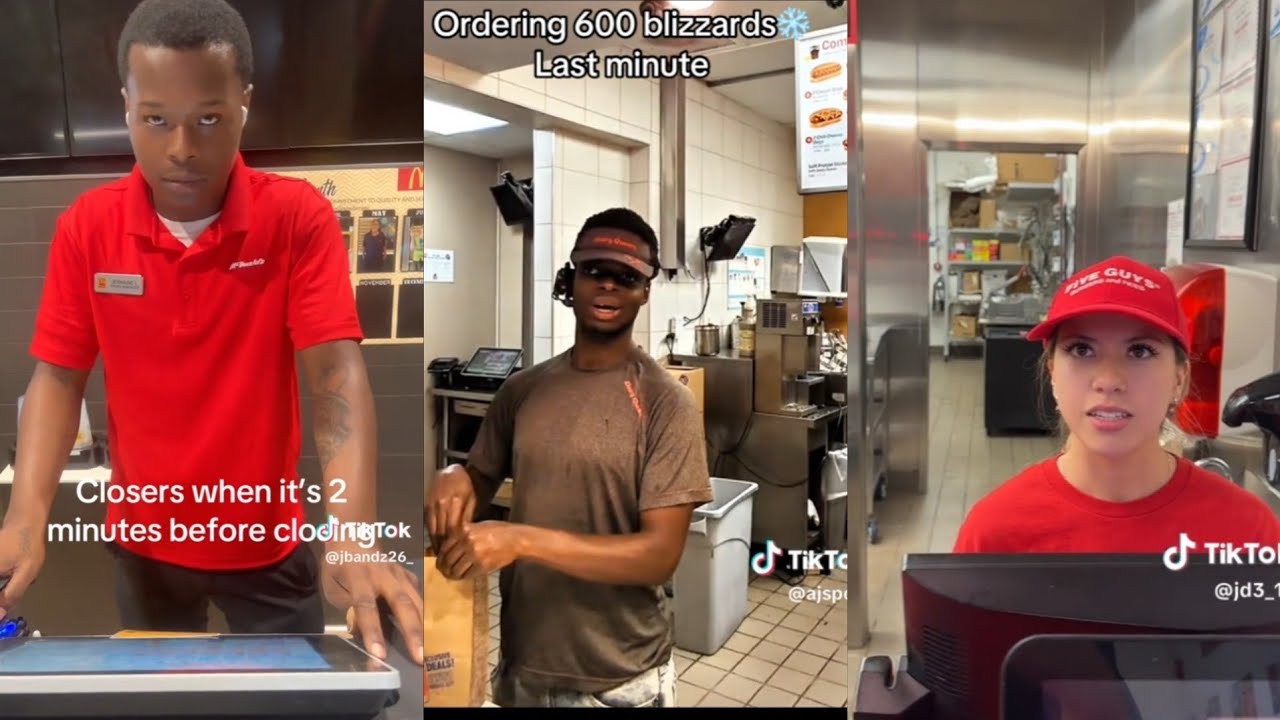 Placing a large order at the last minute funny tiktok compilation #funnytiktok